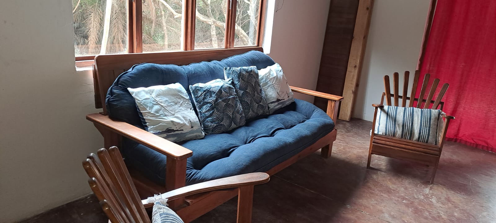 Couch that can change into a double bed